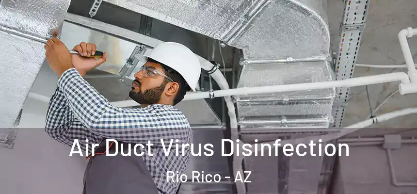 Air Duct Virus Disinfection Rio Rico - AZ